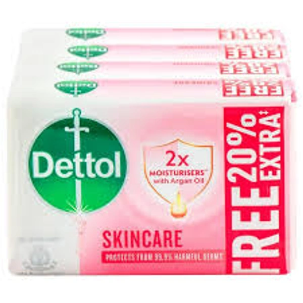 Dettol Skincare Soap - (4*150 gm) - 600 gm