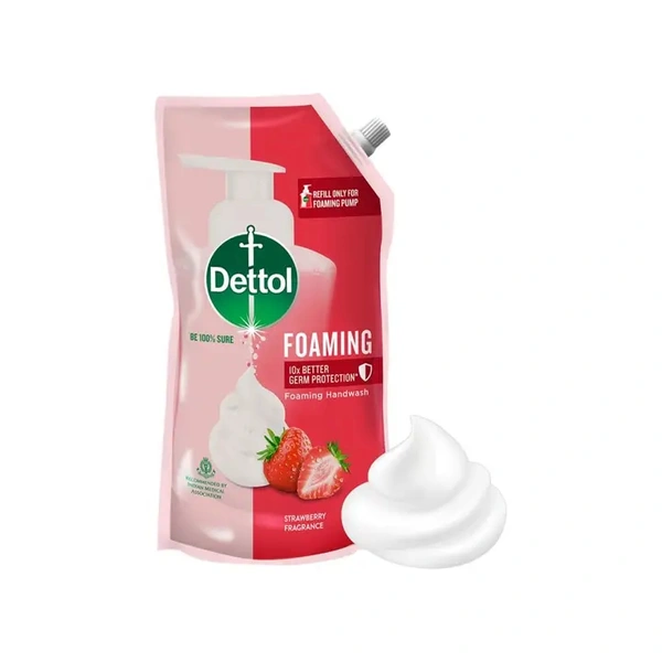 DETTOL STRAWBERRY FOAMING HANDWASH REFILL - 700 ML