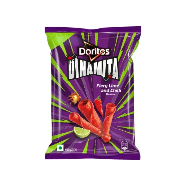 Doritos Dinamita Fiery Lime And Chilli Snacks - 56 gm - 56 gm