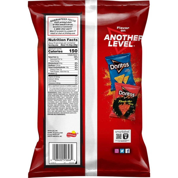 Doritos Nacho Cheese - 50 gm - 50 gm