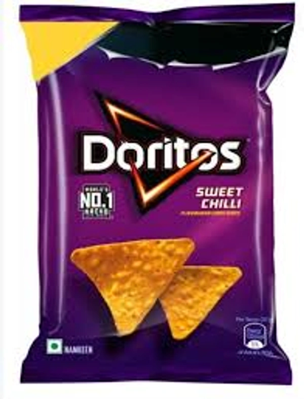 Doritos Sweet Chilli Flavoured Corn Chips - 28 gm - 28 gm