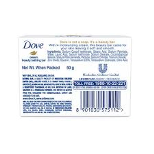 Dove Cream Beauty Bathing Soap - 50 gm - 50 gm