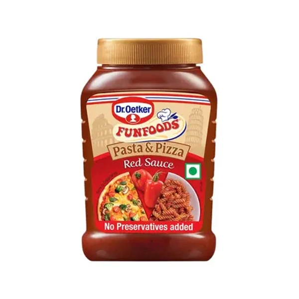 Dr. Oetker FunFoods Pizza & Pasta Sauce Preservative Free - 315 gm - 315 gm