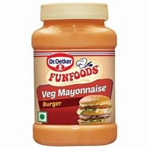 Dr. Oetker FunFoods Veg Mayonnaise for Burger - 250 gm - 250 gm