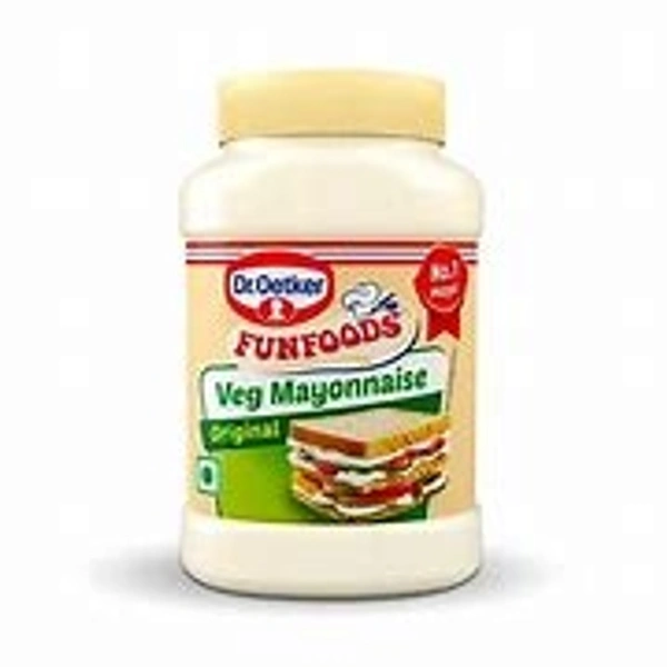 Dr. Oetker FunFoods Veg Mayonnaise Original Pack of 2 - (2*250 gm) - 500 gm - 500 gm