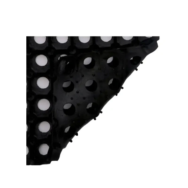Dream Living Hollow Doormat (24" x 16", Rubber, Black) - 1 piece