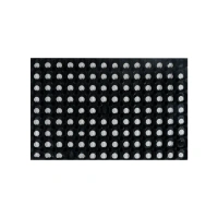 Dream Living Hollow Doormat (24" x 16", Rubber, Black) - 1 piece