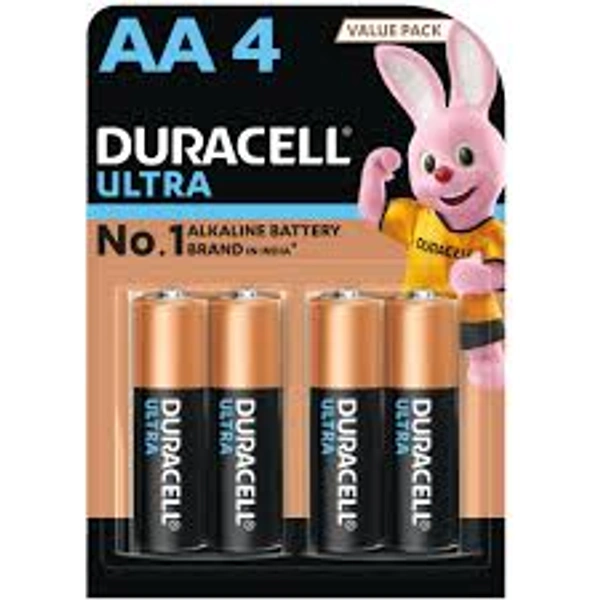Duracell AA Alkaline Battery - 1 pack (4 pieces)