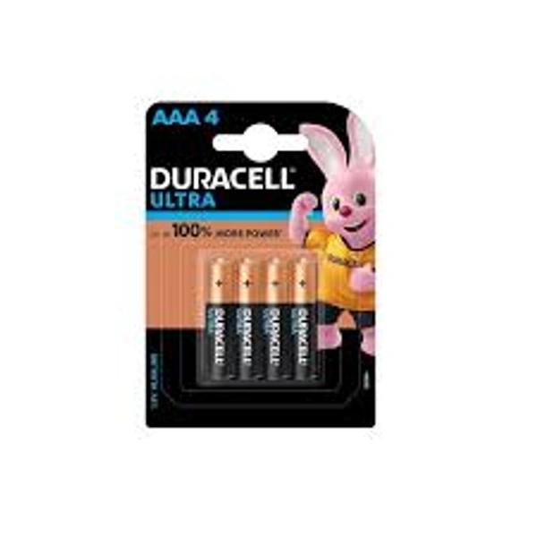 Duracell Ultra AAA Alkaline Battery - 1 pack (4 pieces)
