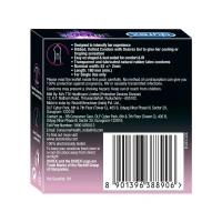 Durex Intense Condom -For Her Extra Pleasure (3 Pieces) - 3 Piece