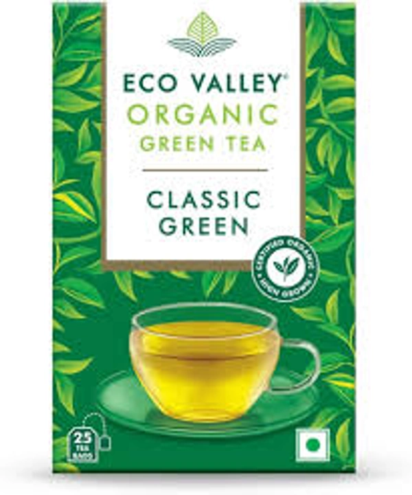 Eco Valley Organic Tea Classic Green 42.5 gm - 42.5 gm