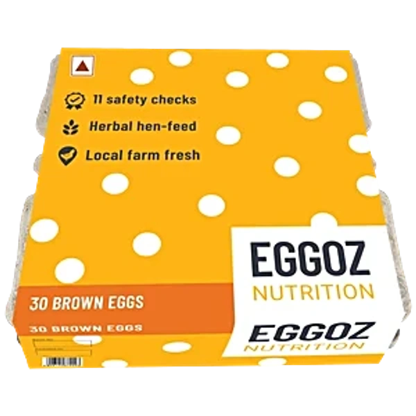 Eggoz Brown Eggs - 25 Pieces