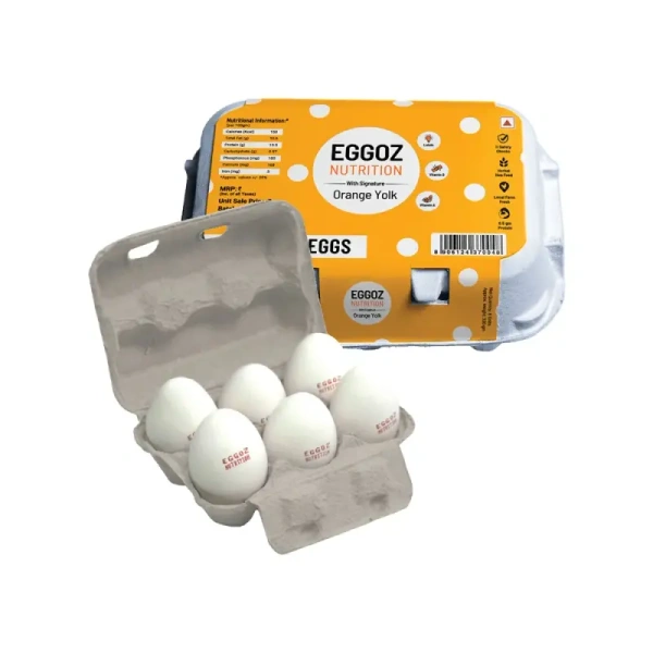 Eggoz Nutrition Protein Rich White Eggs (6 pieces) - 6 Pieces