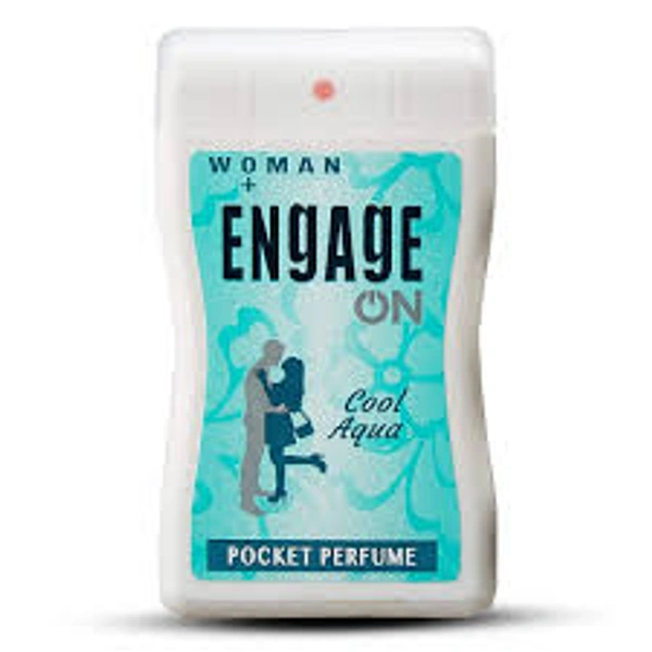 Engage Women Cool Aua Pocket Perfume-17 ml - 17 ml