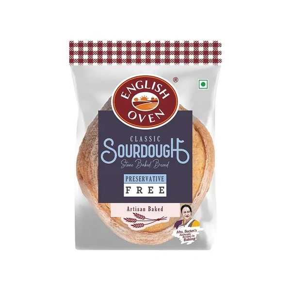 English Oven Classic Sourdough Bread - 400 gm