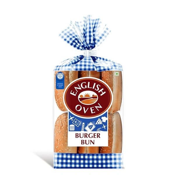 English Oven Regular Burger Bun (6 Pieces) - 300 gm