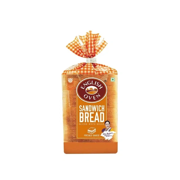 English Oven Sandwich White Bread - 400 gm