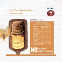 English Oven Zero Maida Multigrain 100% Atta Bread - 400 gm - 400 gm
