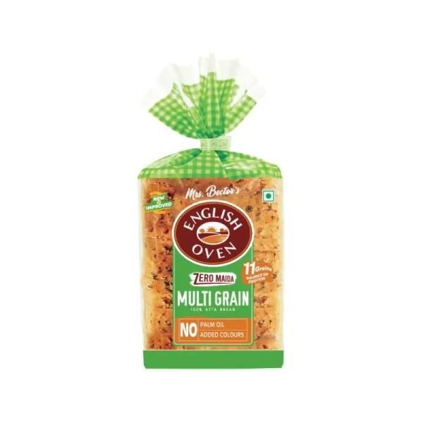 English Oven Zero Maida Multigrain Bread - 400 gm - 400 gm