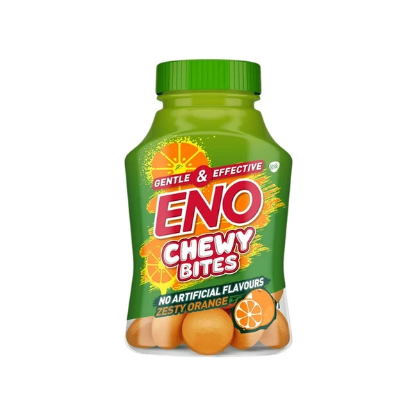 Eno Chewy Bites Zesty Orange Digestive Tablets - 30 Pieces - 30 Pieces