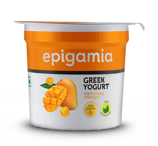 Epigamia Alphonso Mango Flavored Yogurt - 75 gm