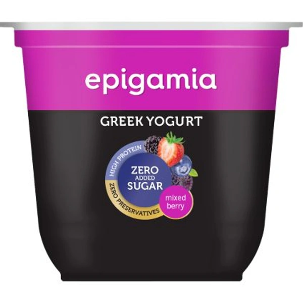 Epigamia Mixed Berry Flavored Greek Yogurt - 110 gm