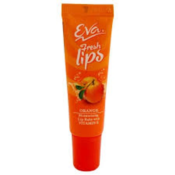 Eva Moisturising Lip Balm Orange - 9 gm - 9 gm