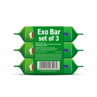 Exo Anti - Bacterial Dishwash Bar Pack of 3 - (3*200 gm) - 600 gm - 600 gm