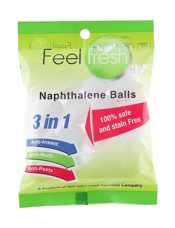 Feel Fresh Naphthalene Balls - 100 gm - 100 gm