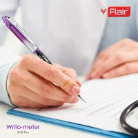Flair Writo-meter Ball Pen (Blue) - 1 piece