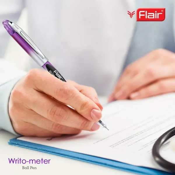 Flair Writo-meter Ball Pen (Blue) - 1 piece