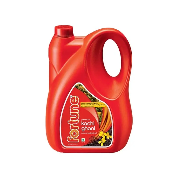 Fortune Premium Kachi Ghani Pure Mustard oil - 5 ltr