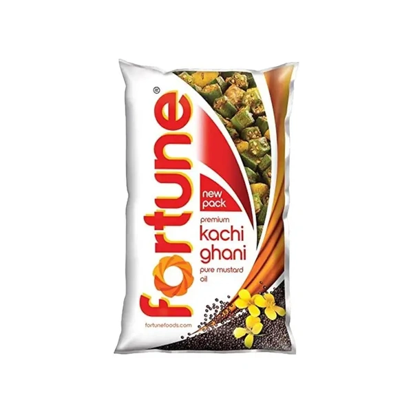 Fortune Pure Mustard Oil - 1 ltr - 1 ltr