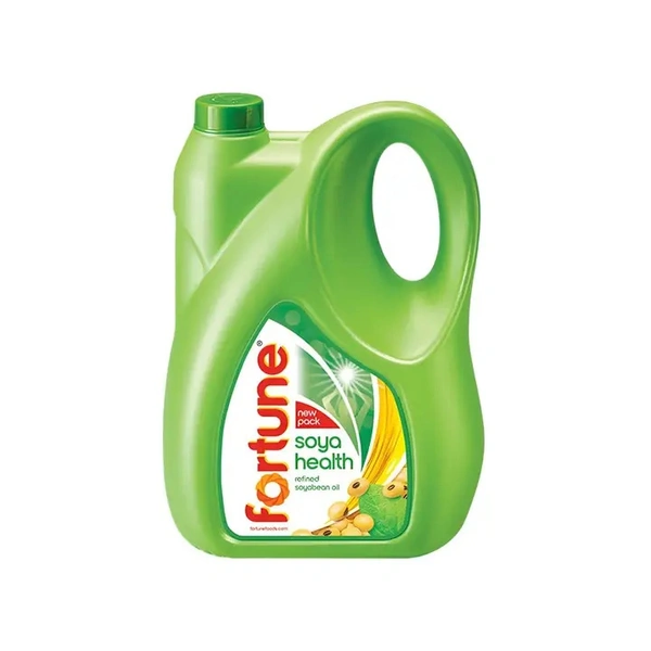 Fortune Soya Health Refined Soyabean Oil - 5 ltr