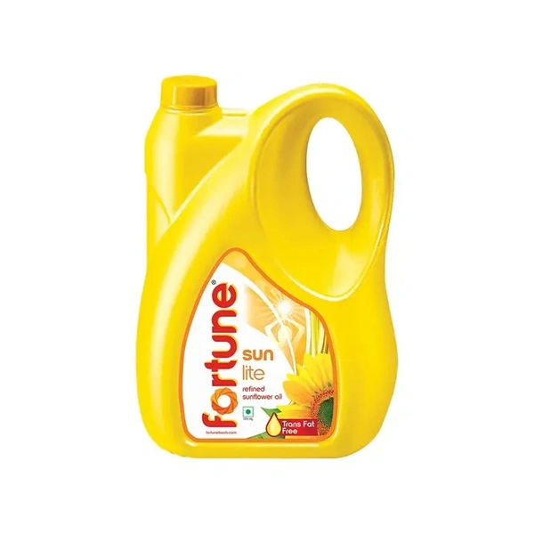 Fortune Sunlite Refined Sunflower Oil - 5 ltr