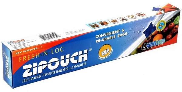 Fresh-N-Loc Zipouch Petains Freshness Longer - 1 Pack - 1 Pack