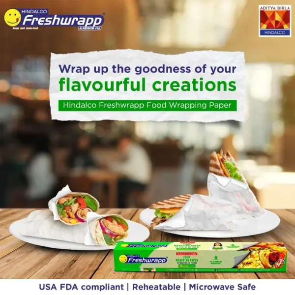 Freshwrapp Greaseproof Food Wrapping Paper - (20 m) - 1 piece
