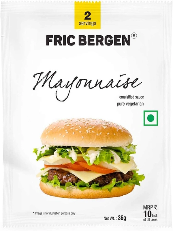 Fric Bergen Mayonnaise Emulsified Sauce - 32 gm - 32 gm