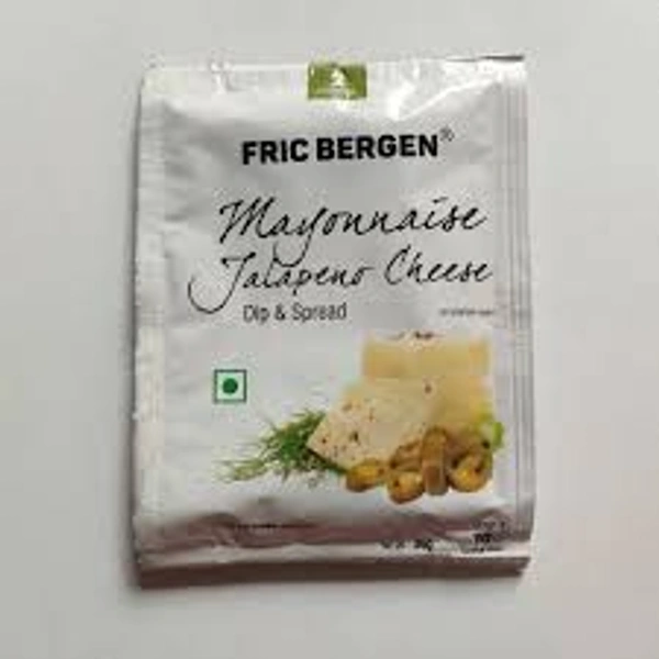 Fric Bergen Mayonnaise Jalapeno Cheese - 32 gm - 32 gm