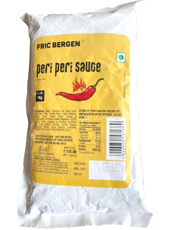 Fric Bergen peri Peri Chilli Sauce - 34 gm - 34 gm