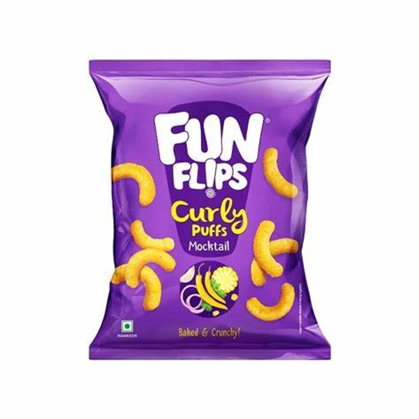 Fun Flips Curly Puffs Mocktail - 68 gm - 68 gm