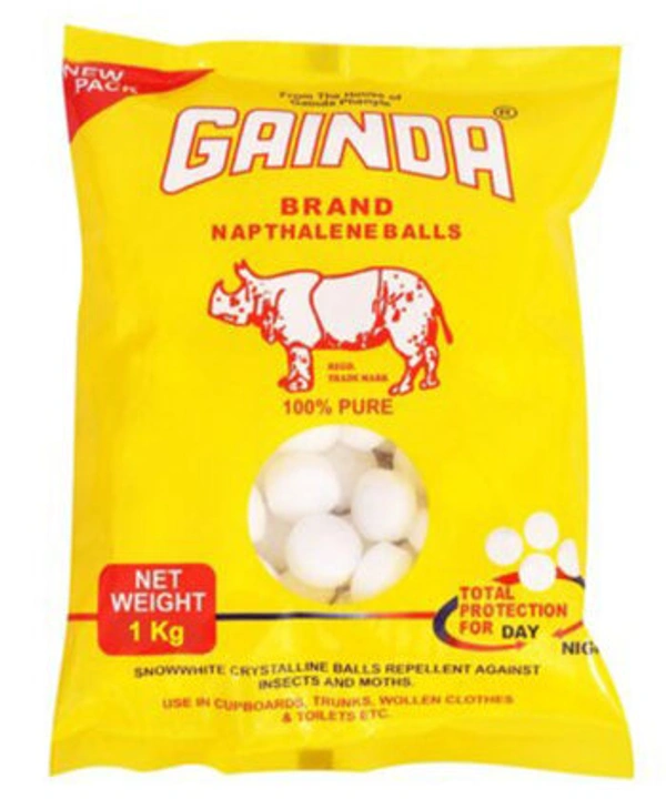 Gainda Naphthalene Balls - 100 gm - 100 gm