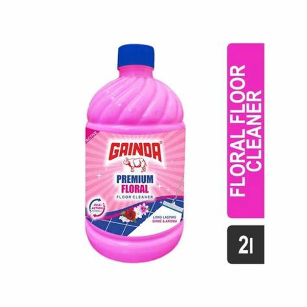 Gainda Premium Floral Floor Cleaner - 2 ltr - 2 ltr