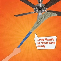 Gala No Dust 90 cm Broom / Jhadu (Plastic, Blue & Brown) - 1 unit - 1 unit