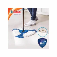 Gala Spin Mop (Microfiber Turbo, Multicolor) - 1 Unit - 1 Unit