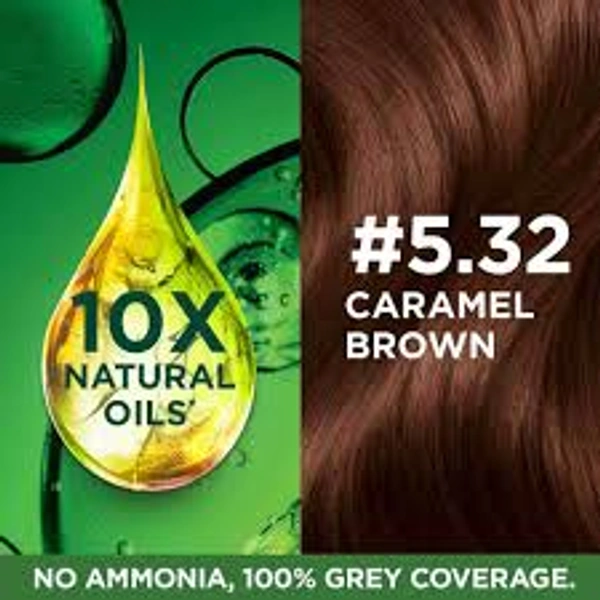 Ganier Color Naturals Creme Riche 5.32 Caramel Brown - 1 Pack