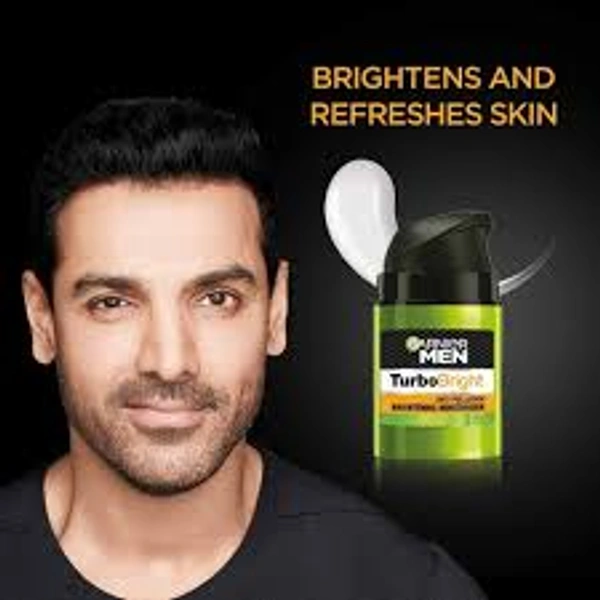 Ganier Men Turbo Bright Brightening Face Wash - 50 gm - 50 gm