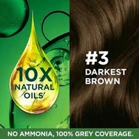 Garnier Color Naturals Creme Riche 3 Darkest Brown - 1 Pack