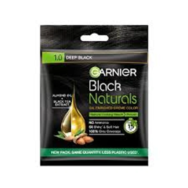 Garnier Black Naturals 1.0 Deep Black - 1 Pack