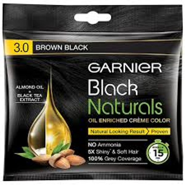 Garnier Black Naturals 3.0 Brown Black - 1 Pack - 1 Pack